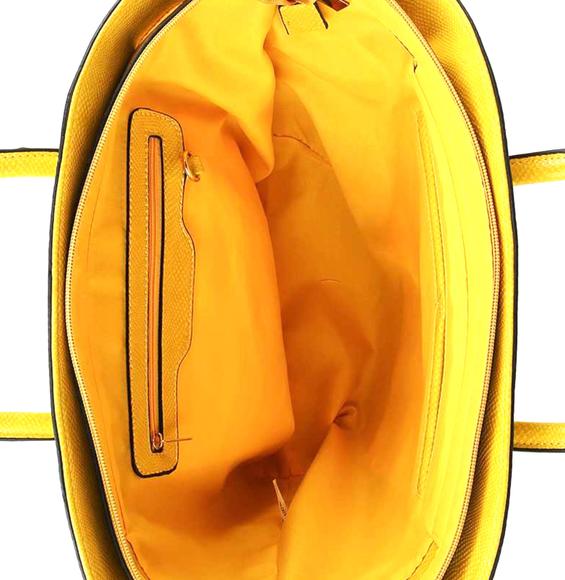 Chic Stylish Asymmetric Shopper With Long Strap - Picture 3 of 3